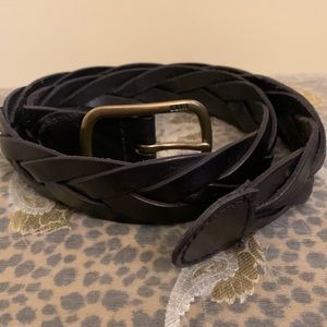 Ralph Lauren leather Woven Belt